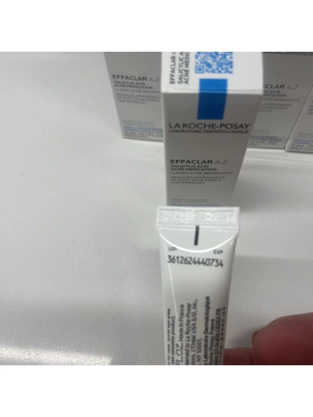 La  Roche Posay Effaclar A.Z. Salicylic Acid Travel Size Tubes 15 x 3ml Exp 8/27